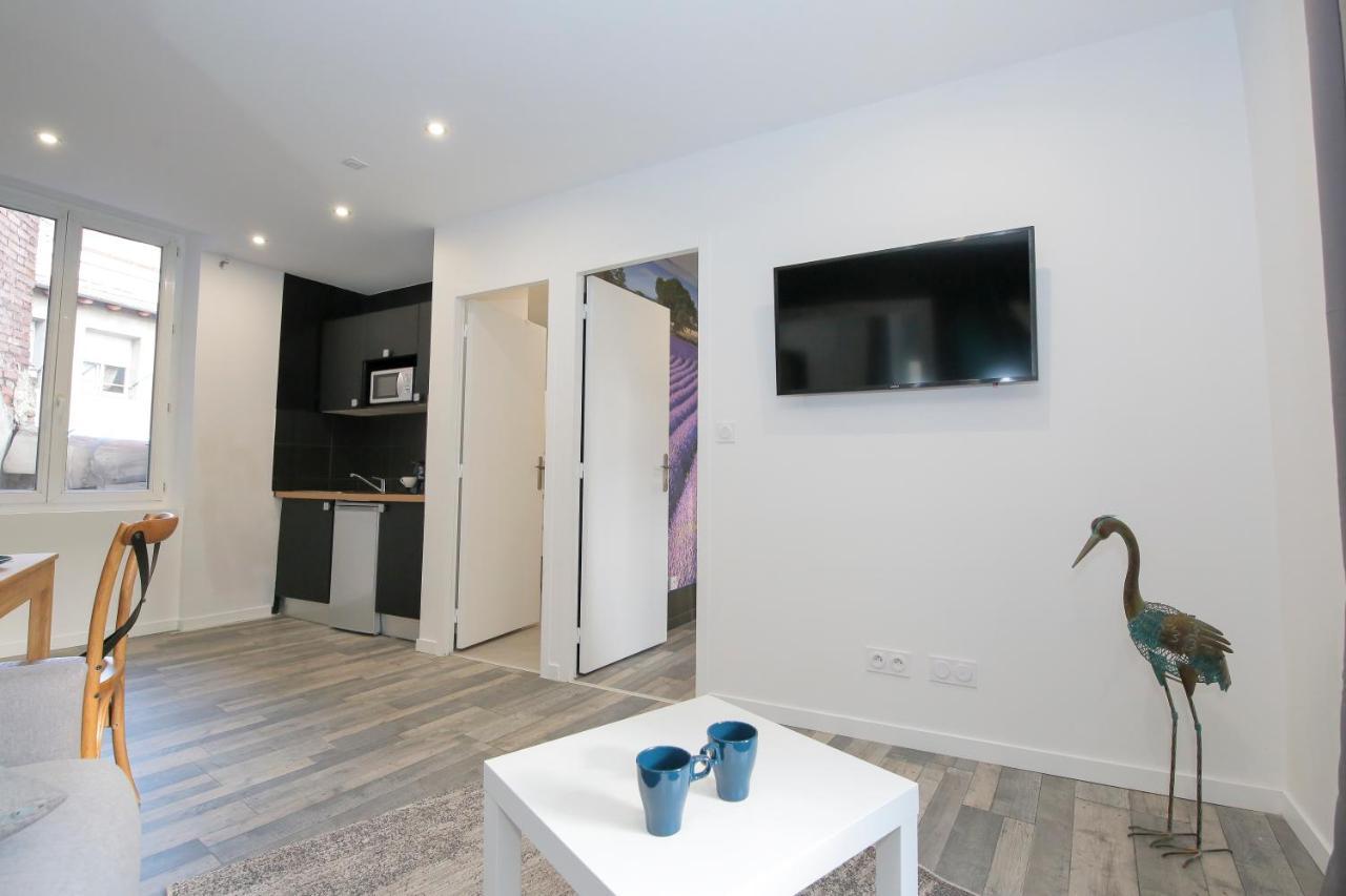 Апартаменти Les Champs, T2 Hypercentre Chic Et Cosy Wifi Par Sovalfi Сент-Етьєн Екстер'єр фото
